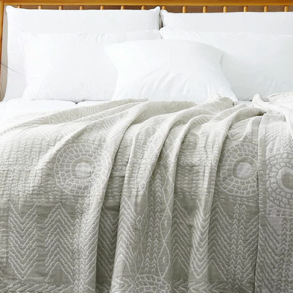 Cotton Coverlet By Marlborough Camel image