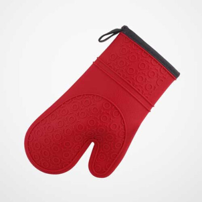 Silicone Oven Glove Red image
