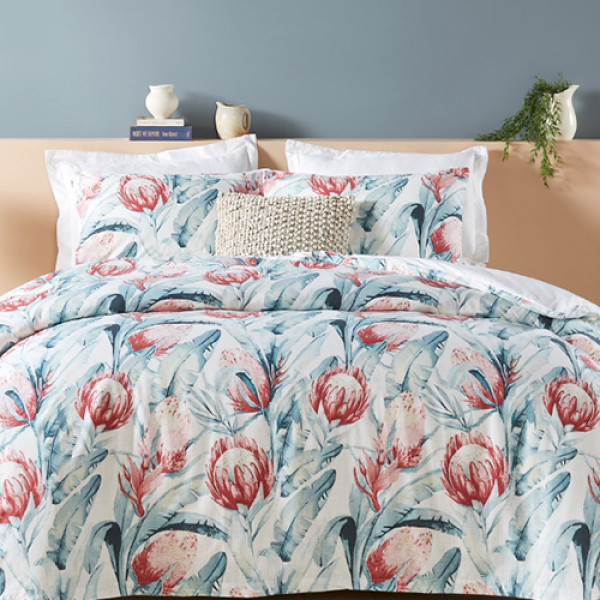 Daniel Brighton Protea Blossom Duvet Cover Set - King image