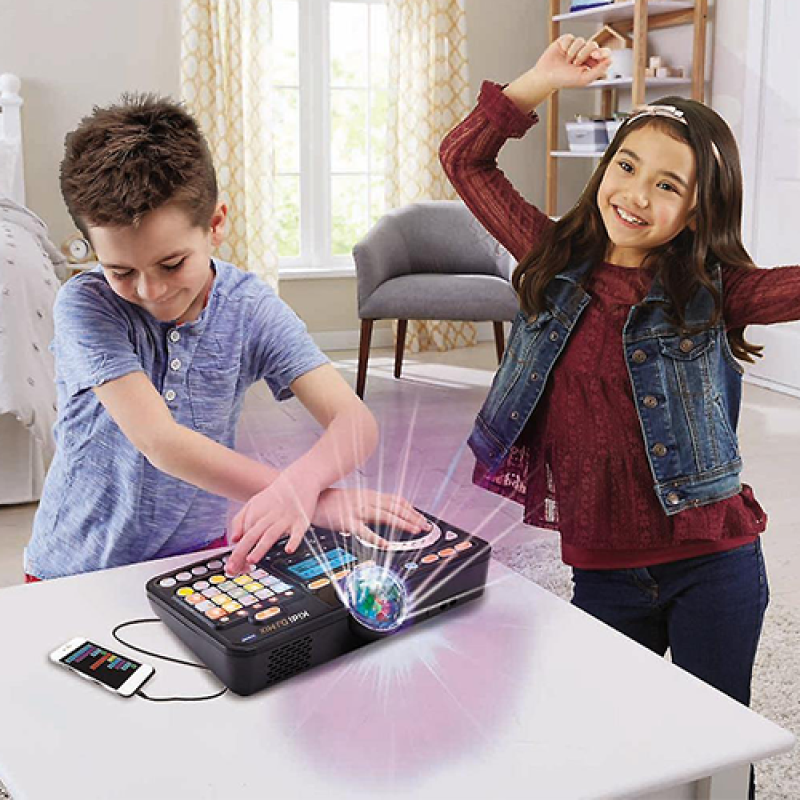 Vtech Kidi SuperStar DJ Studio - Kids' DJ set with multicoloured launch  pads and disco lights