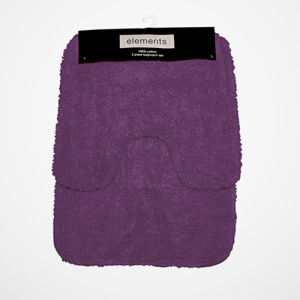 Bath Mat Set - Plum image