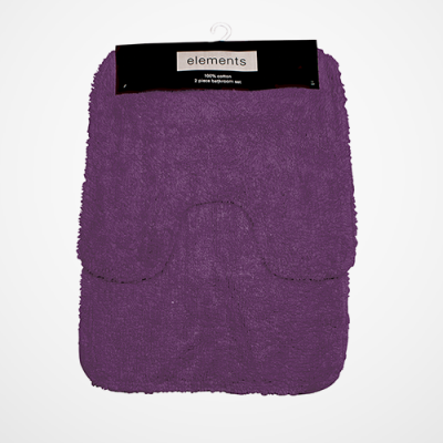 Bath Mat Set - Maroon image
