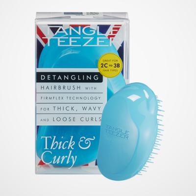Tangle Teezer Thick & Curly - Azure Blue image
