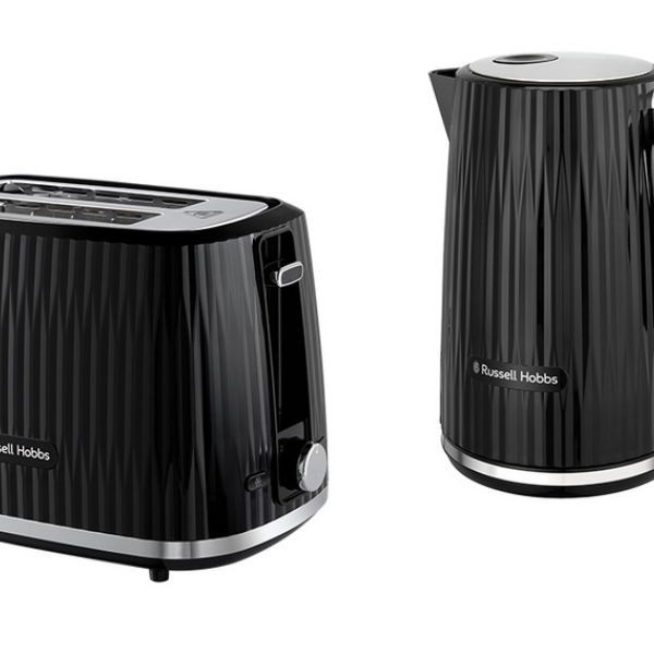 Russell Hobs Kettle And Toaster (black) image