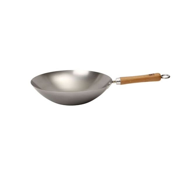 Stanley Rogers Carbon Steel Wok Black 35cm image