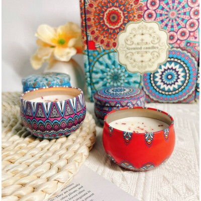 Scented Candles Set Of 4 image