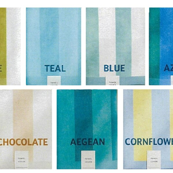 2 Set Cabana Towels - Cornflower image