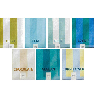 2 Set Luxury Cabana Towel Set - Olive image