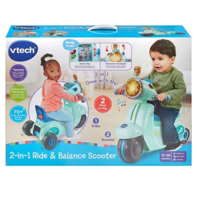 2 In 1 Ride & Balance Scooter image