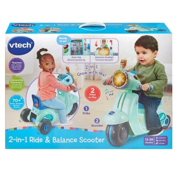 2 In 1 Ride & Balance Scooter image