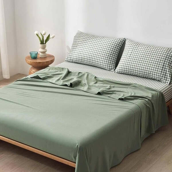 Microflannel Sheet Set Qn - Olive image
