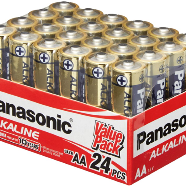Panasonic Alkaline Batteries Aa 24 Pk image