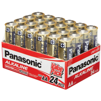 Panasonic Alkaline Batteries Aa 24 Pk image