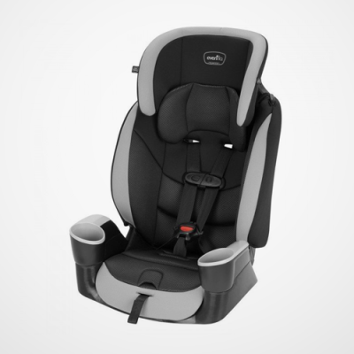 Evenflo Maestro Sport Harness Booster Car Seat - Granite image