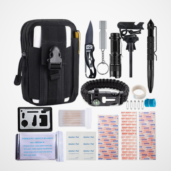 Mini Survival Bag And First Aid Kit image