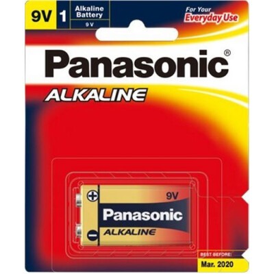 Panasonic 9v Alkaline Battery image