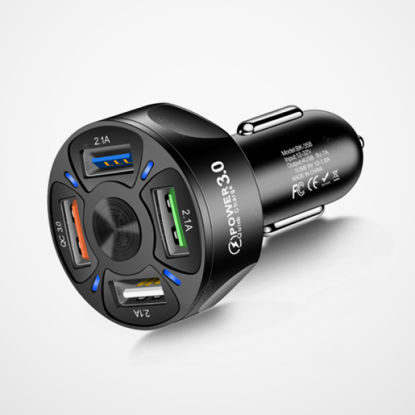 Smart 4port Car Charger image