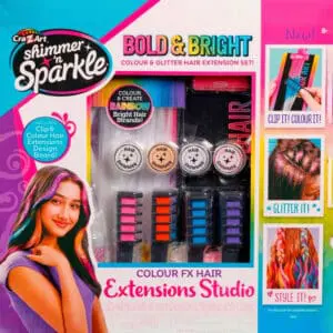 Crayola Creations Color ‘n’ Wear Hair Extensions-404