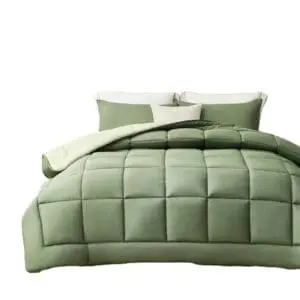 Comforter 2 Tone Dbl/Qn Green-1358