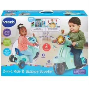 2 in 1 Scooter Green-379