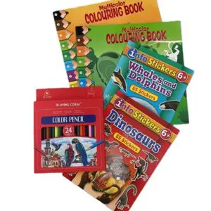 Colouring Books & Pencils-884