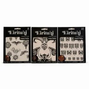 Maori Design Temporary Tattoo 3 Pack-1423