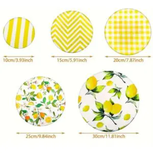 Stretch Bowl food Covers 5pk-830