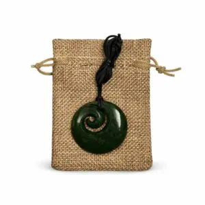 Authentic NZ Greenstone (Pounamu) Necklace-1392