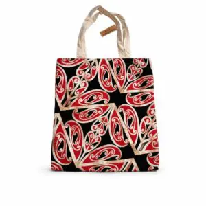 Maori Design Cotton Tote Bag-1411