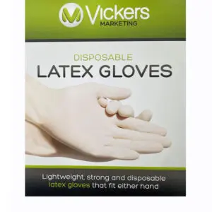 Latex Gloves Box of 8 (4 Pairs)-1435