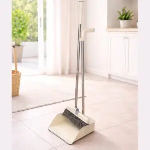 Long Handle Broom & Dustpan Set-1444