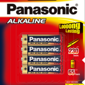 Battery Panasonic 4 Pack AAA-1288