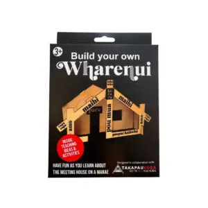 Build Your Own Wharenui Maori Educational Wooden Model-1415
