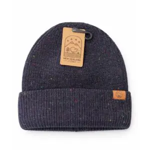 Mens Kiwi Icons Beanie Navy-1501