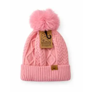 Womens Kiwi Icons Pom Pom Beanie-1502