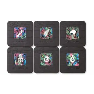 Coasters Paua Aotearoa Designs Set of 6-1508
