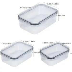 Food Containers Set of 3-60