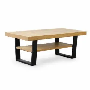 Coffee Table with Storage Shelf (Assembly Required)-1561