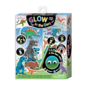 Glow in the Dark Dino Slime Art Set-1581